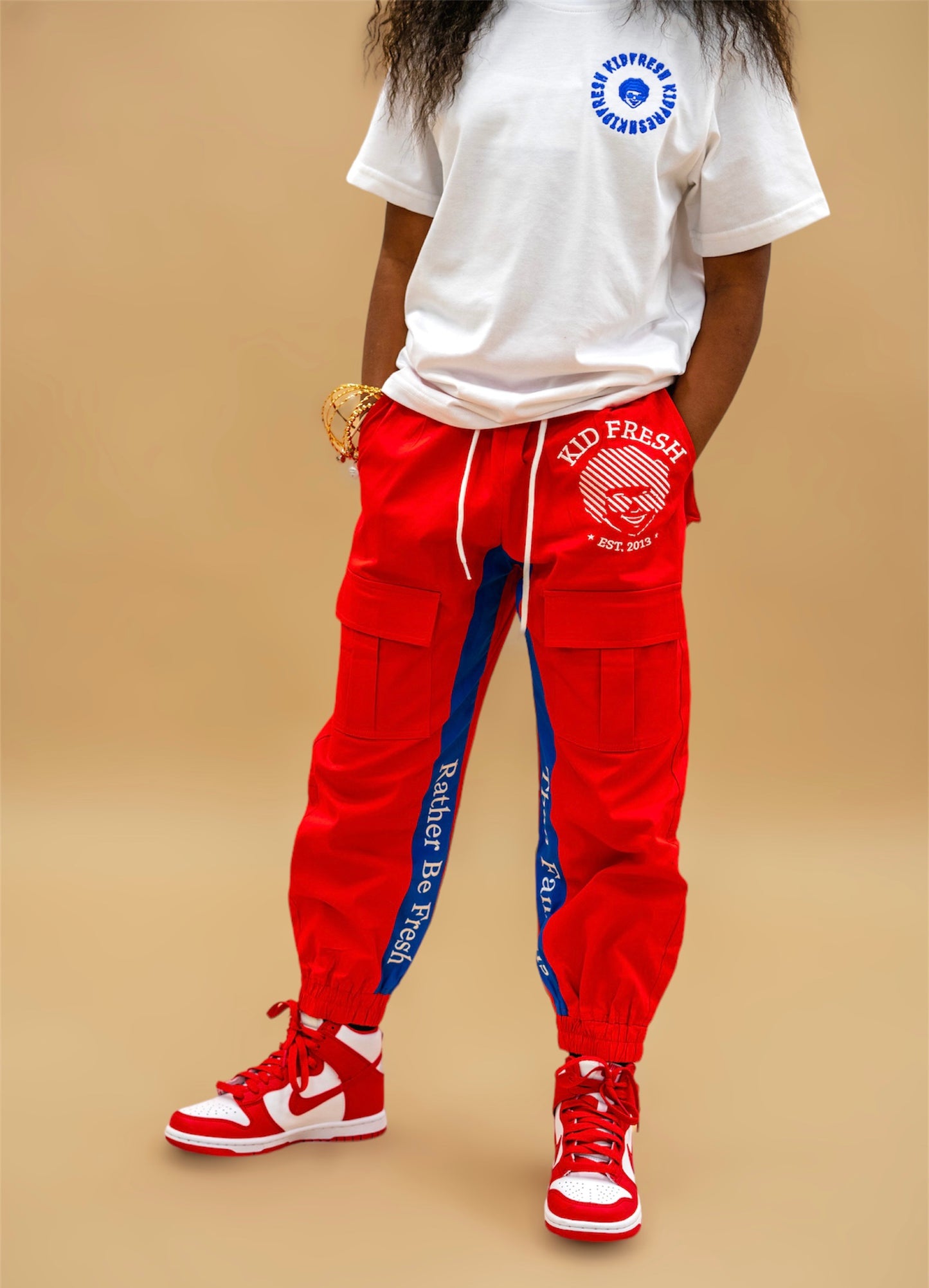 Red Track Pants