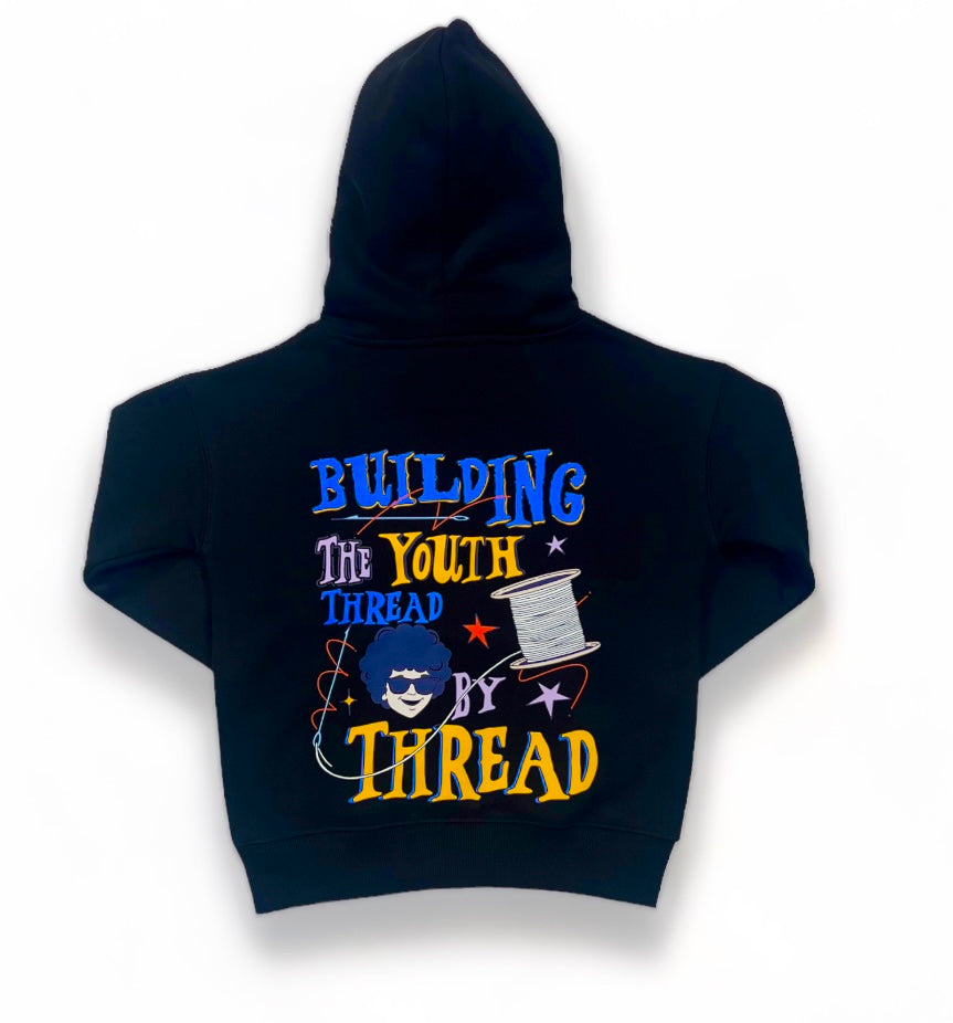 Black Building the Youth Hoodie