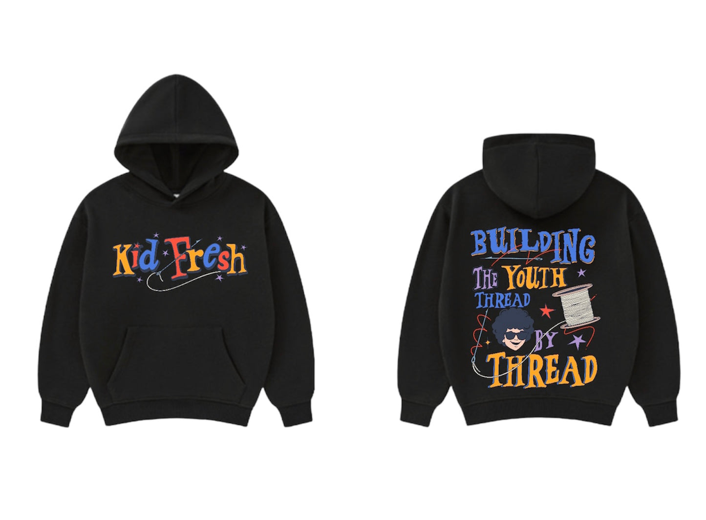 Black Building the Youth Hoodie