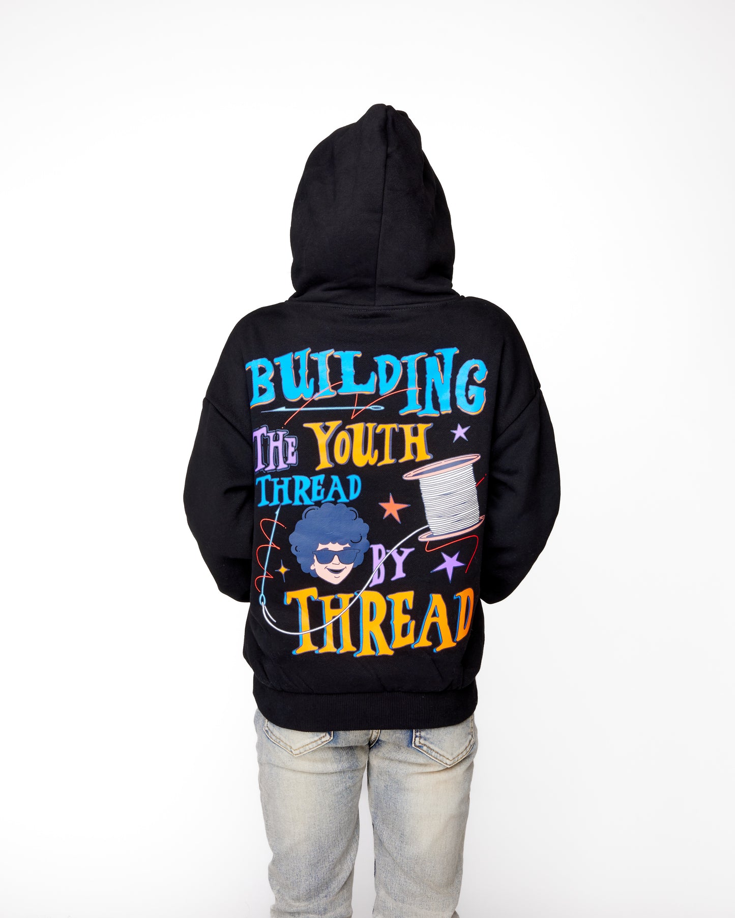 Black Building the Youth Hoodie