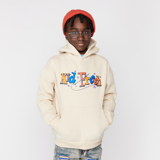 Cream Building the Youth Hoodie