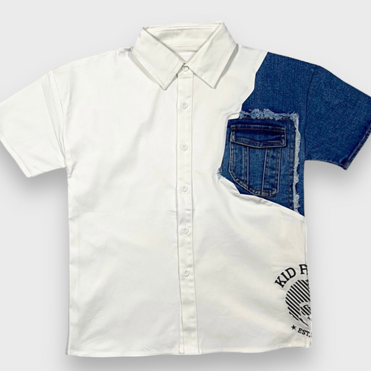 Denim Fragment Oxford