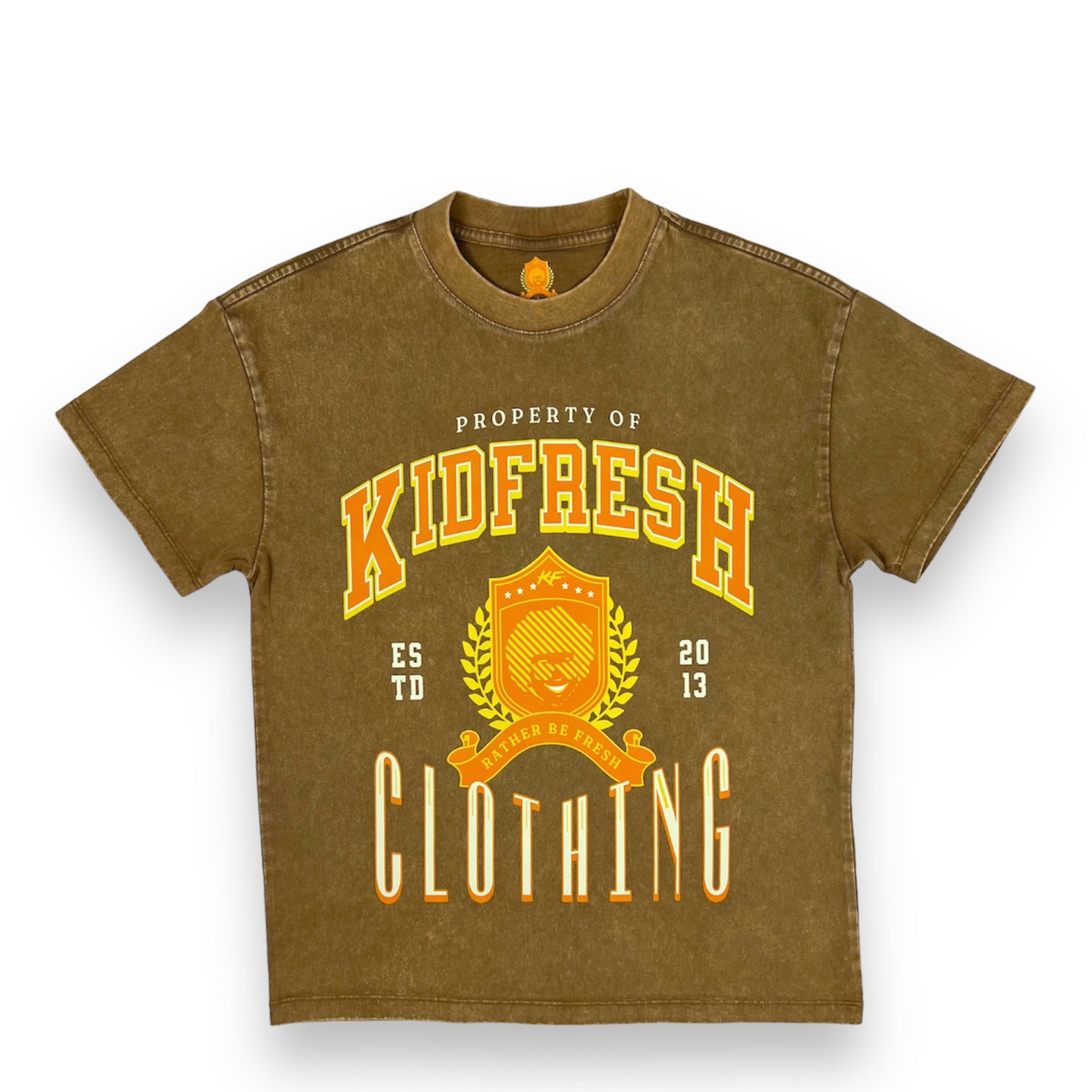 Coffee Acid Wash Tee